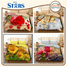 GS-XHY P291 new fashion Thick Warm 3pcs luxury european bedding set